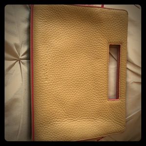 Coach purse (light brown leather)